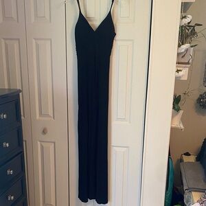 Love ❤️ Chesley crochet bust front Black Maxi Dress